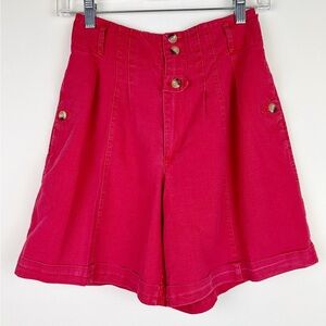 Vintage Kikomo Pink Trouser Shorts